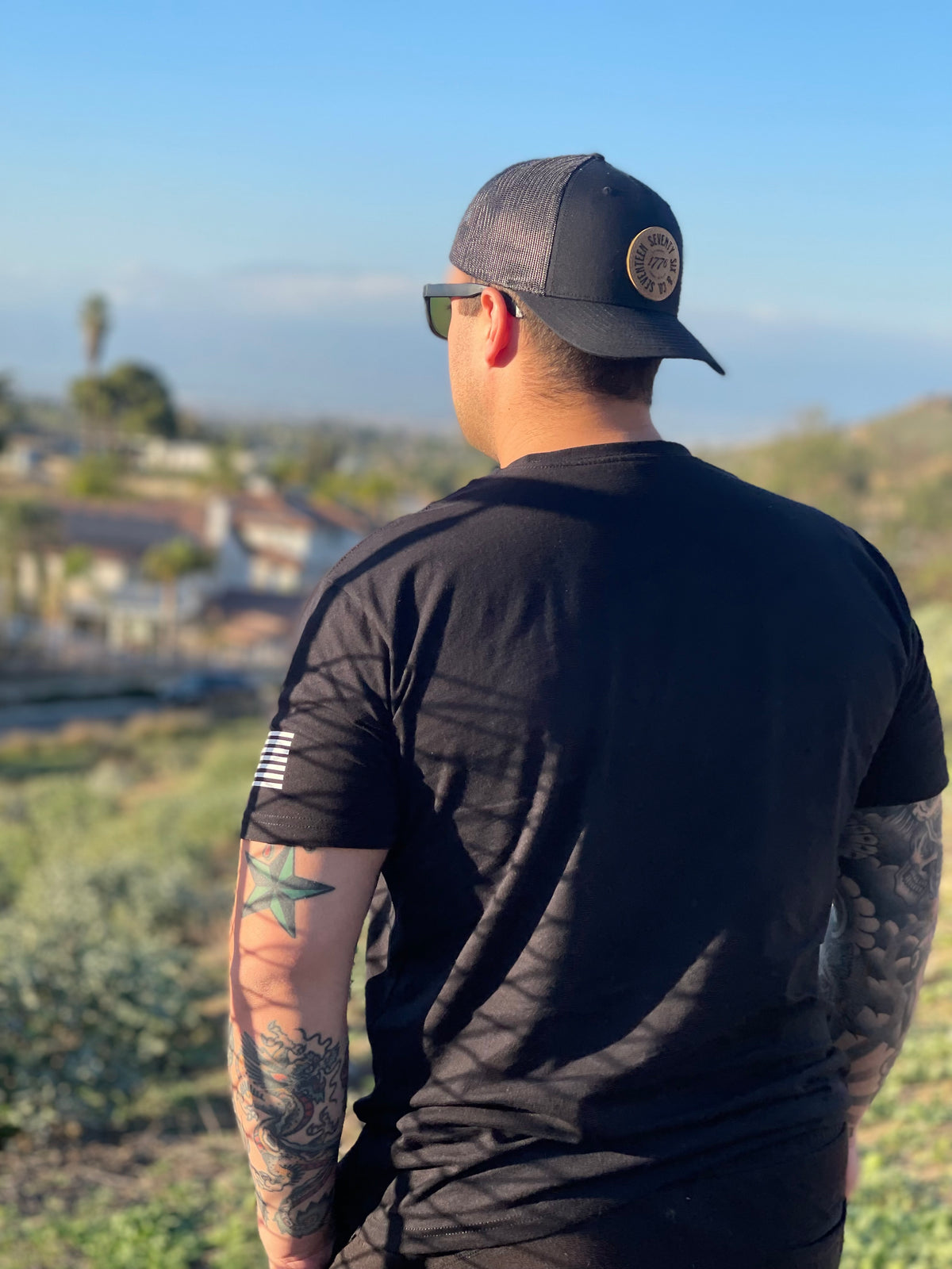 1776 Leather Patch Hat