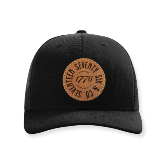 1776 Leather Patch Hat